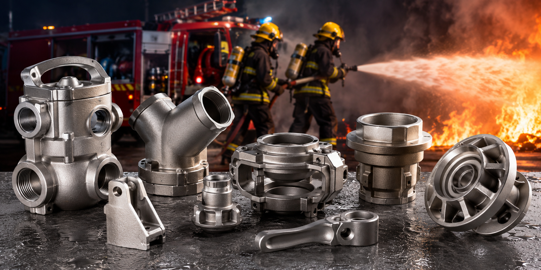 Modern Firefighting Equipment